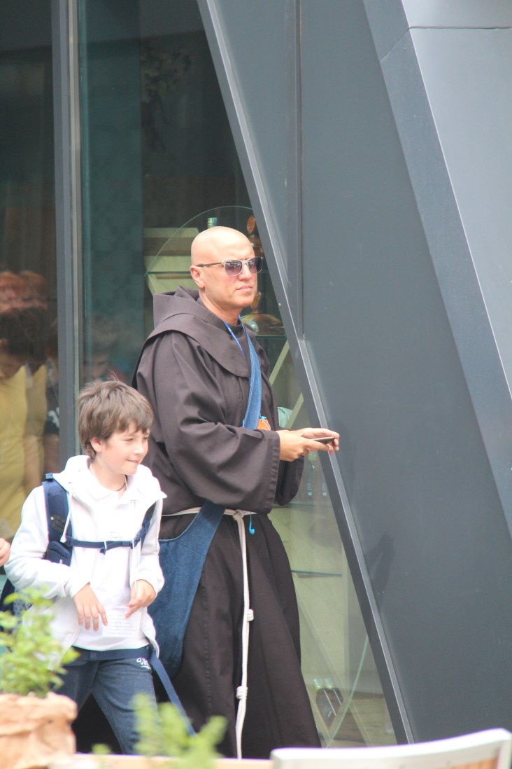 he Funky Monk has been following me.