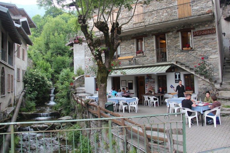 Livo, Italy:  Sant' Anna's Trattoria
