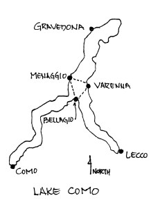 Sketch Lake Como