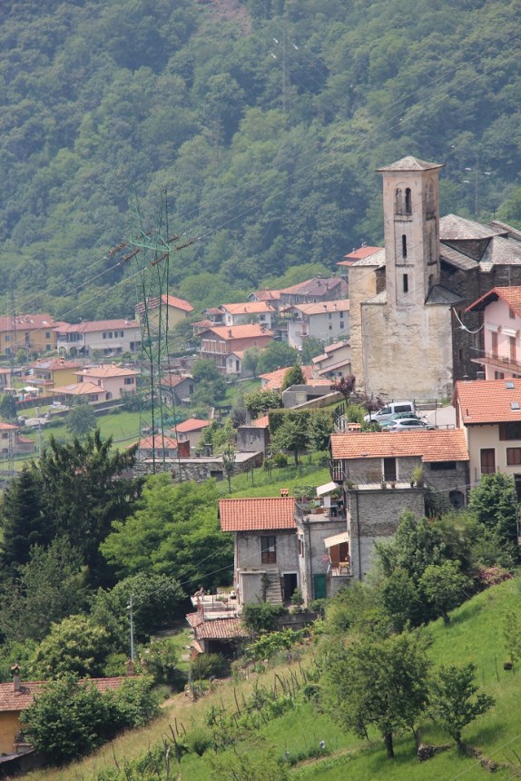 Hike to Domaso: View from Segna