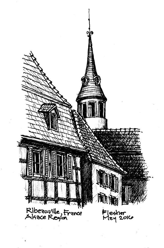 sketch Ribeauville France 2016